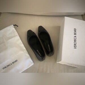 Veronica Beard Black Flats